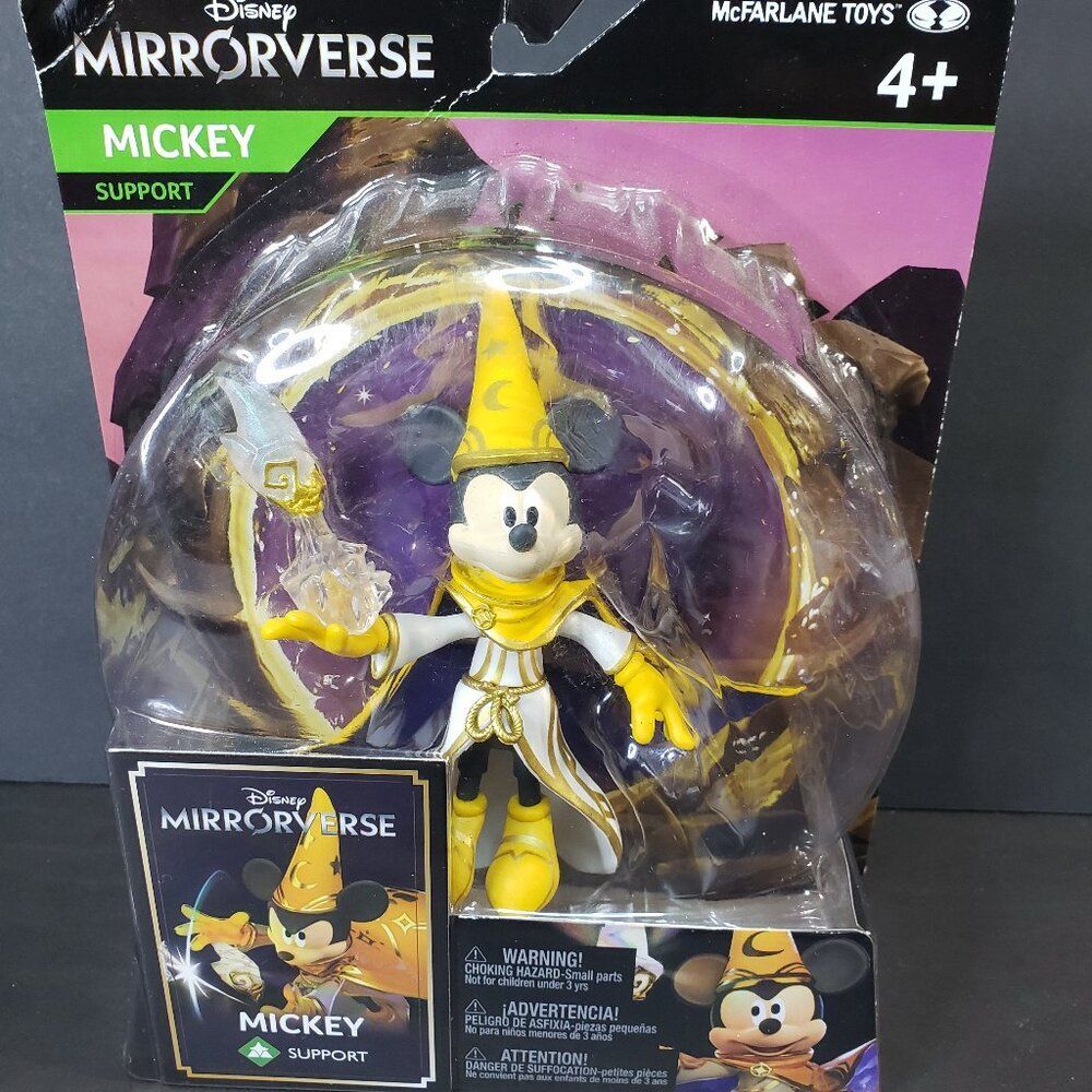 McFarlane Disney Mirrorverse Mickey Mouse Support 5" Action Figure New Sealed